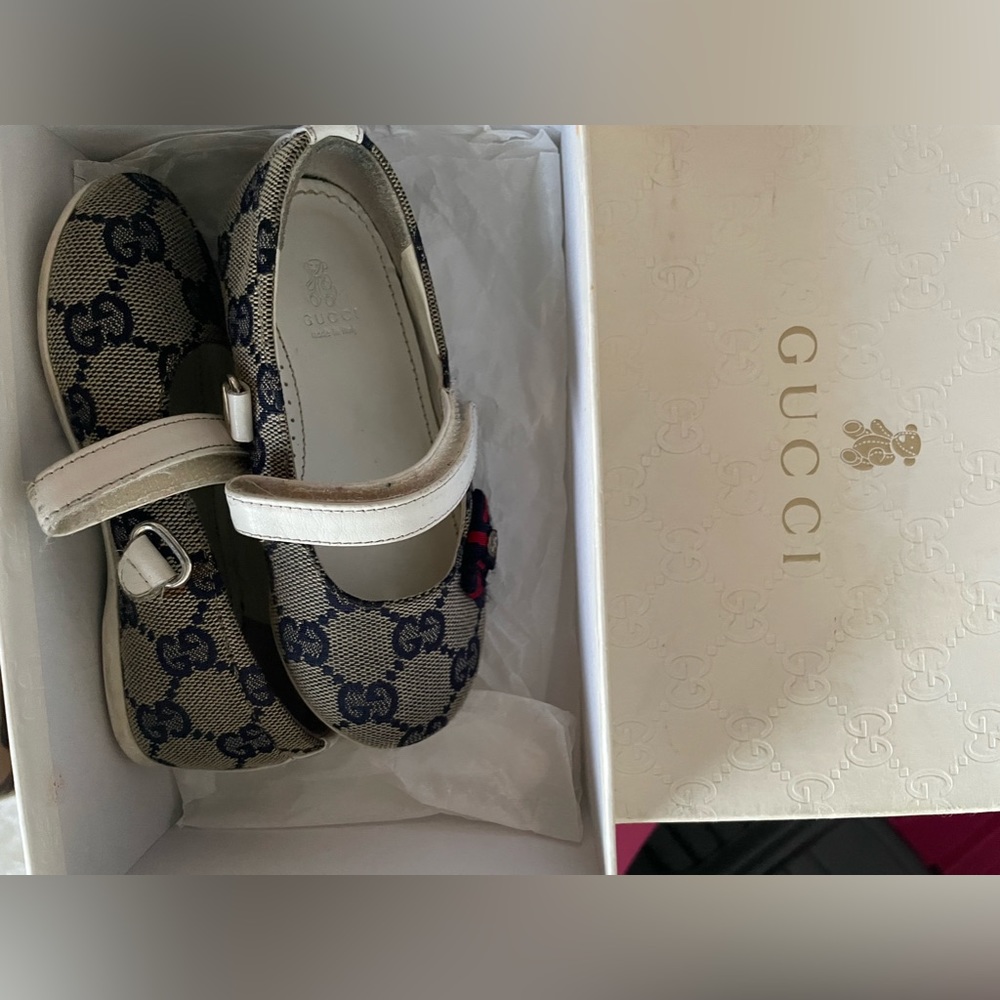 BABY GUCCI Mary Janes